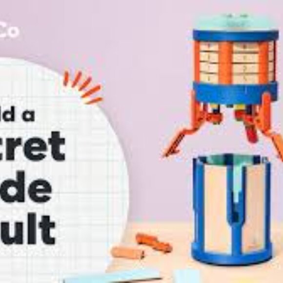 NEW KiwiCo Secret Code Vault Tinker STEAM Crate age 9+ - Picture 1 of 7